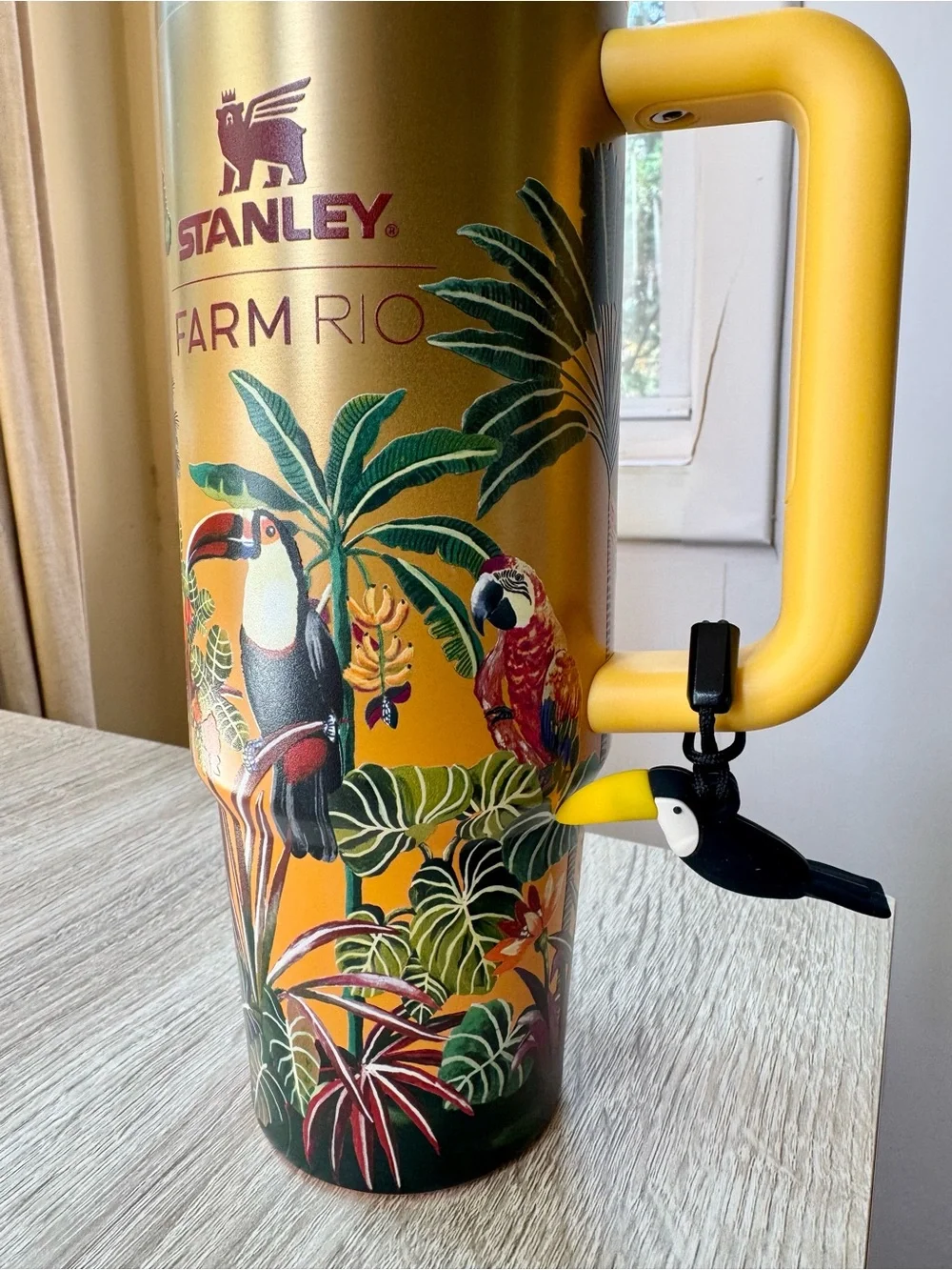 Stanley 1913 x FARM Rio Quencher® H2.0 Flowstate Tumbler 30 OZ Tropical Woods